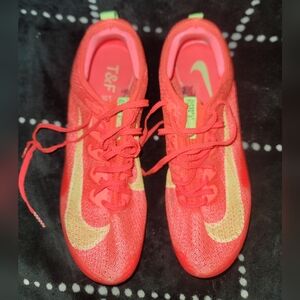 Nike Orange and Yellow Athletic Shoes